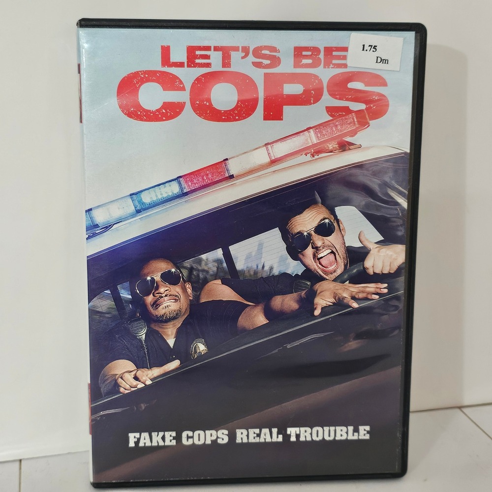 Lets Be Cops DVD 2014 Buddy Cop Comedy Damon Wayans Jr Jake Johnson